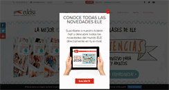 Desktop Screenshot of edelsa.es