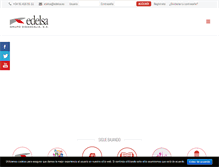 Tablet Screenshot of edelsa.es